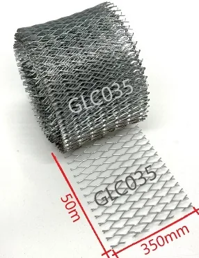 Cuộn lưới gia cường xây tô, khổ 350mm x dài 30m, thép mạ kẽm HAN GLC035